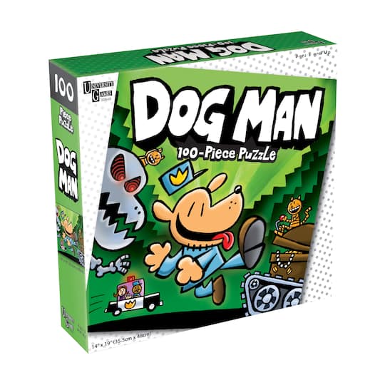 Dog Man Unleashed 100 Piece Jigsaw Puzzle